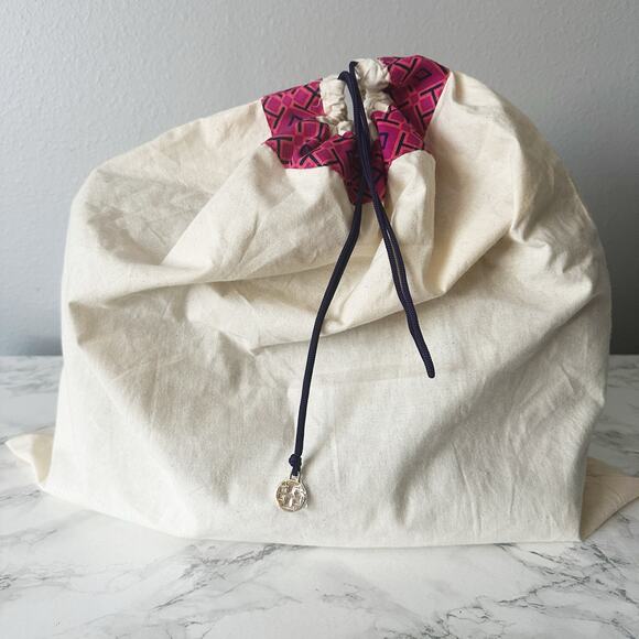 Tory Burch Pebbled Leather Frances Satchel - Picture 15 of 15